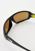 Спортивные очки LiP FLO / Matt Black - Mustard / PC Polarized / Levante Series Chroma Brown Lens