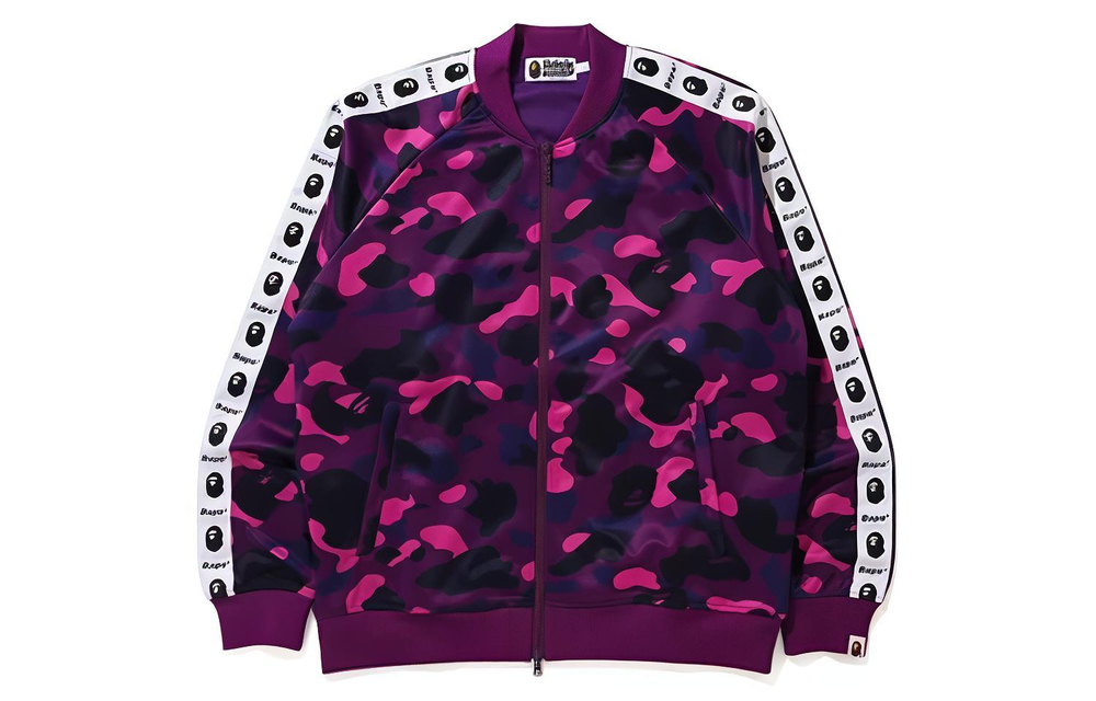 A Bathing Ape Color Camo Tape Jersey