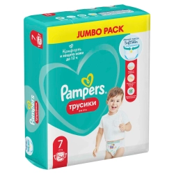 Трусики-подгузники Pampers Pants 7 34шт