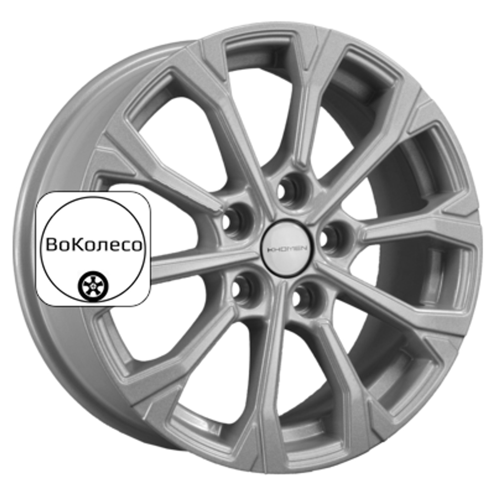 6,5x16/5x112 ET46 D57,1 KHW1605 (Octavia A5/Golf/Jetta) F-Silver Khomen Wheels