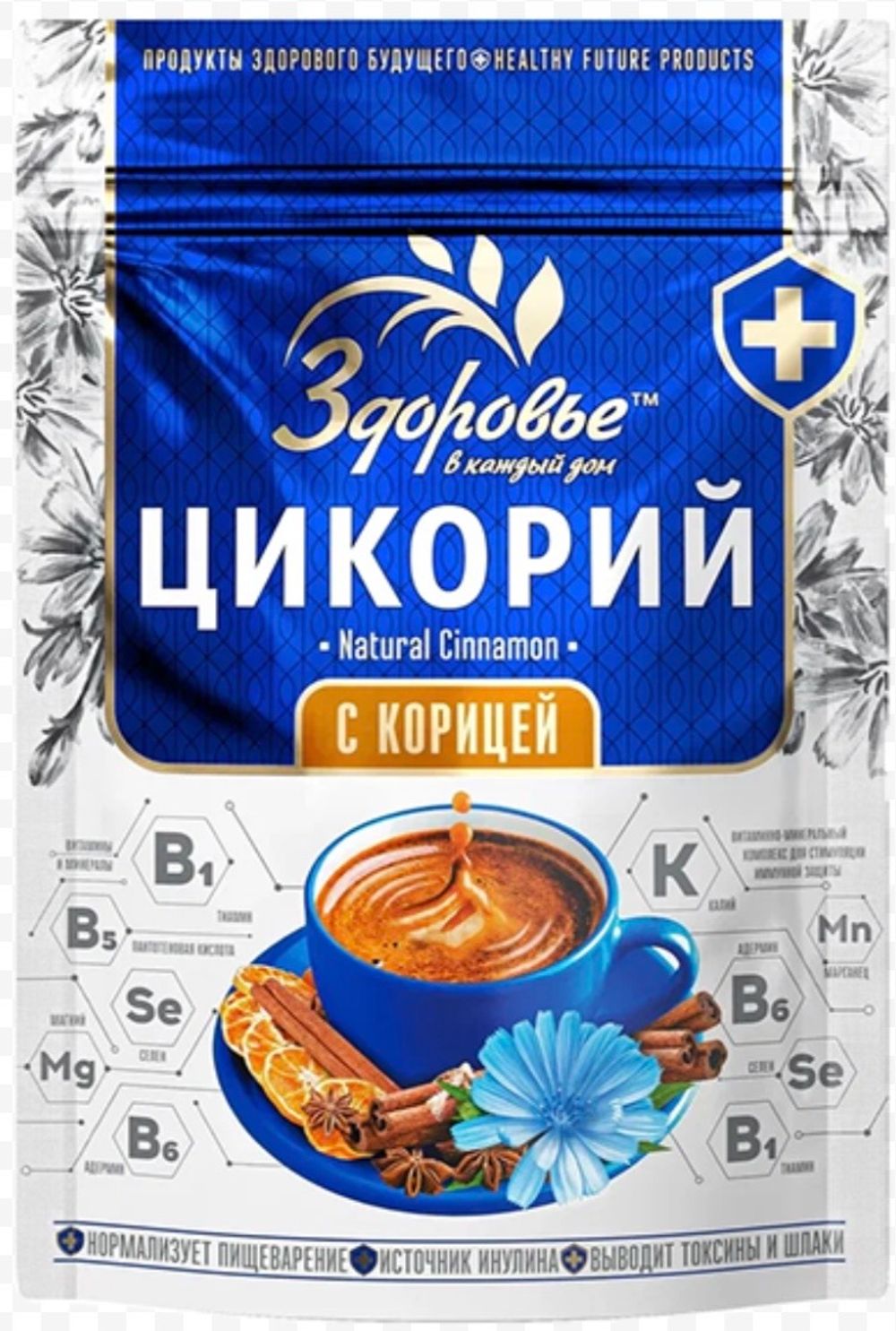 Цикорий гранула ЗДОРОВЬЕ с корицей ZIP 85*12