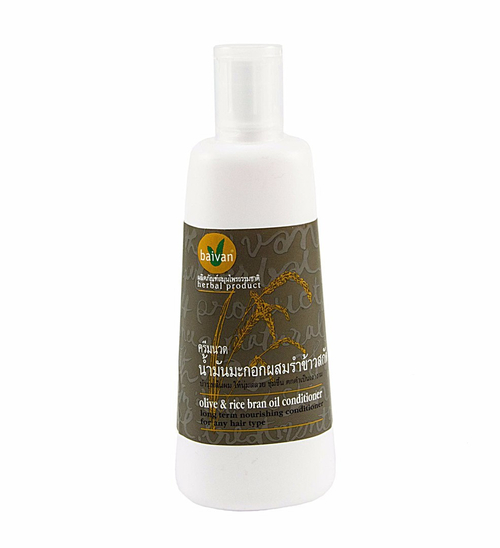Кондиционер для волос с маслом оливы и черного риса Olive & Rice Bran Oil Conditioner Baivan