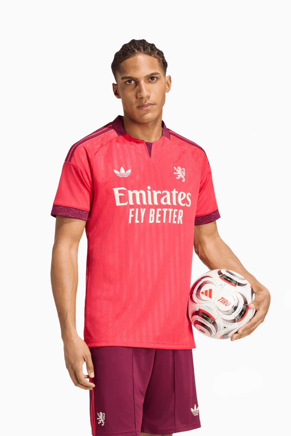 Футболка adidas Originals Olympique Lyon 26/27 Away - красный