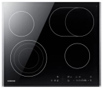 Электрическая варочная поверхность Samsung "NZ64T3536DK", 4 конфорки, черная