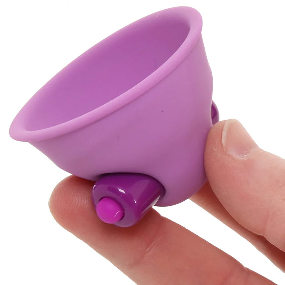 Виброприсоски-стимуляторы на соски PipeDream Fantasy for Her Vibrating Nipple Suck Purple 492012