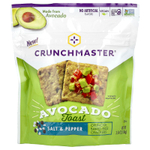 Crunchmaster, Avocado Toast, хрустящие рисовые крекеры, соль и перец, 100 г (3,54 унции)