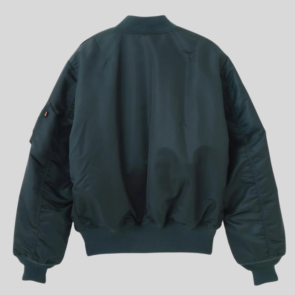 Бомбер Alpha Industries MA-1 Midnight Teal (Синий)