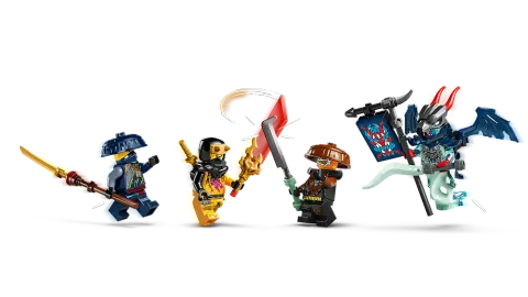 Конструктор LEGO Ninjago 71843 Робот-драконий всадник Разбойника