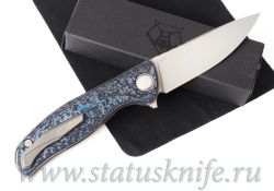 Нож Широгоров F3 Magnacut Blue TechnoCarbo MRBSфотография - 2