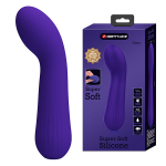 Фиолетовый гнущийся вибратор 15см Pretty Love Faun BI-014724-3