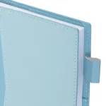 Ежедневник недатированный Brauberg Glam, В6, 160л, кожзам, голубой