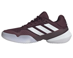 Женские Кроссовки теннисные Adidas Barricade 14 W - maroon/cloud white/cloud white