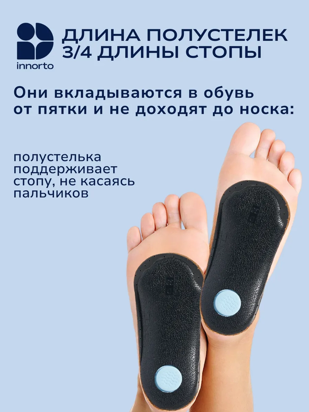 Подпяточники ортопедические при пяточной шпоре, пара