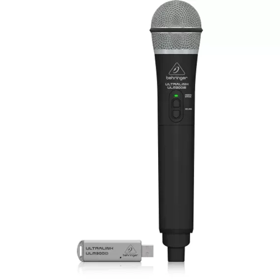 BEHRINGER ULM300USB - цифровая радиосистема с ручным передатчиком и мини-приёмником с USB-интерфейсо