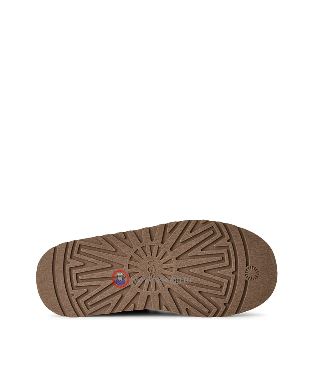 UGG HERITAGE LACE-UP SLIPPER Chestnut
