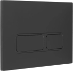 Кнопка смыва для инсталляции Aquanet AQ-PRO-01MB черный матовый