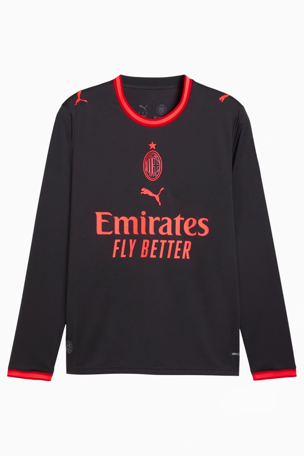 Футболка с длинными рукавами Puma AC Milan 26/27 3rd - черный