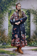 Coat "Nymph. Geese"
