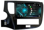 Магнитола для Mitsubishi Outlander 3 2019-2022 (прямоугольный климат) - Vaycar VA47-2005 на Android 13, Быстрая, 4G SIM-слот