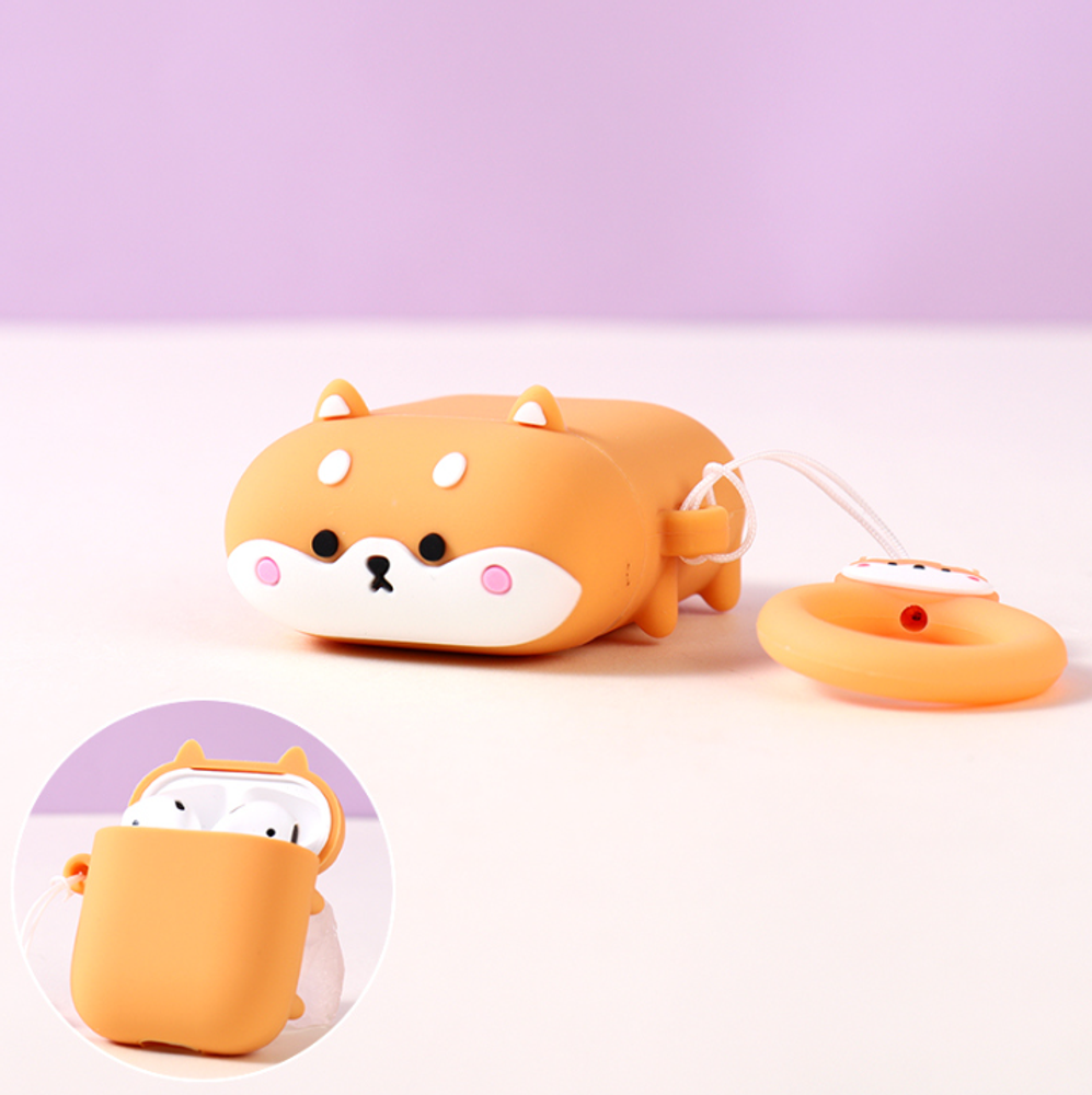 Чехол для airpods "Silicone Bear"
