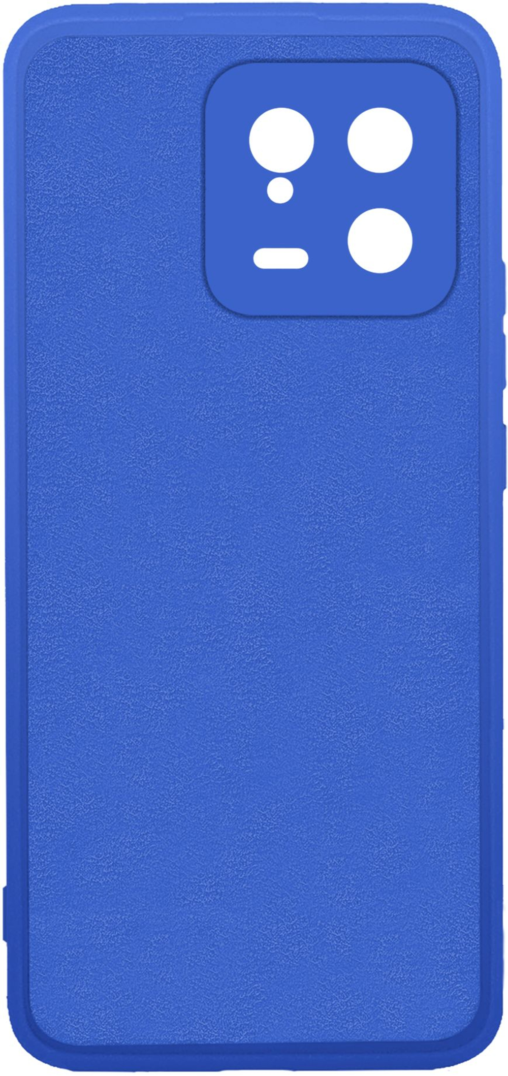 Мягкий Soft Touch чехол из силикона для XIAOMI 13 (не PRO!) с бархатной подкладкой