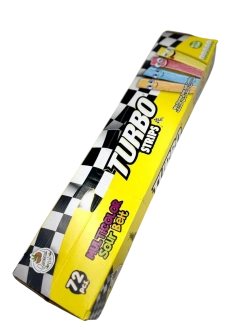Кислый жевательный мармелад Turbo , микс (72шт)
