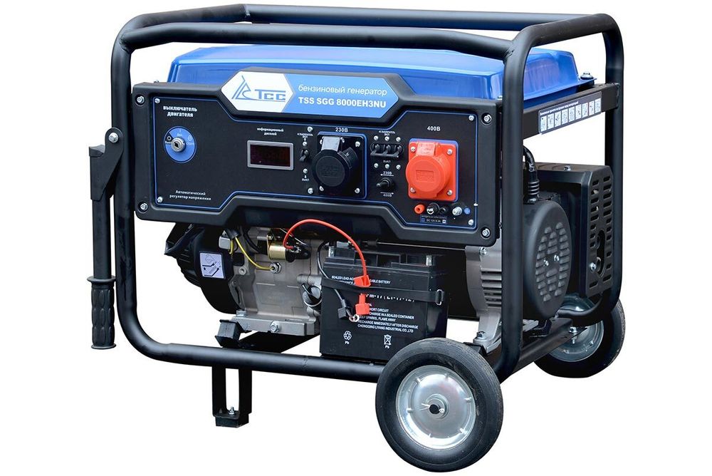 Бензогенератор TSS SGG 8000EH3NUA - [8 кВт / 220V / 380V]