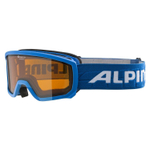 Очки горнолыжные ALPINA Scarabeo Jr. Lightblue Matt/Orange S2 (б/р)