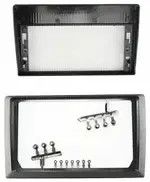 Магнитола для KIA Cerato 2 2008-2013 (климат, рамка черная) - Teyes LUX ONE ROUND монитор 12.3" 2K QLED на Android 10, Быстрая, CarPlay, 4G SIM-слот