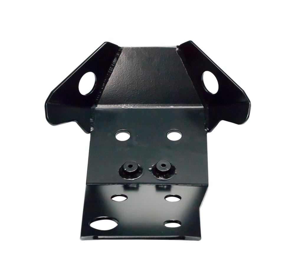 Skid plate KLX250 4mm Black. Yamoto