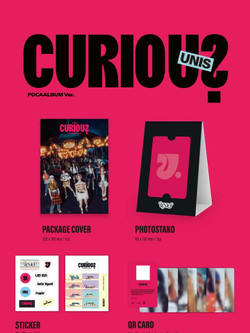 Альбом UNIS - CURIOUS 1st Single Album POCAALBUM Version