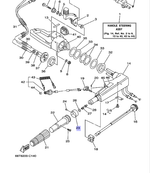 Наклейка индикатор Yamaha 6G14213710