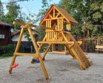 Деревянный игровой комплекс Савушка ЛЮКС - 2