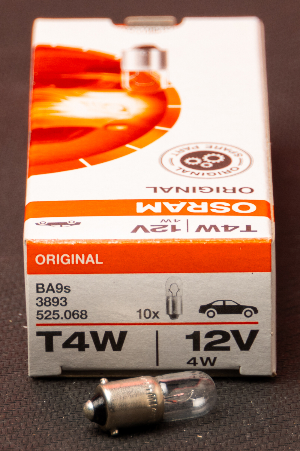 Osram T4W 12V (1шт.)