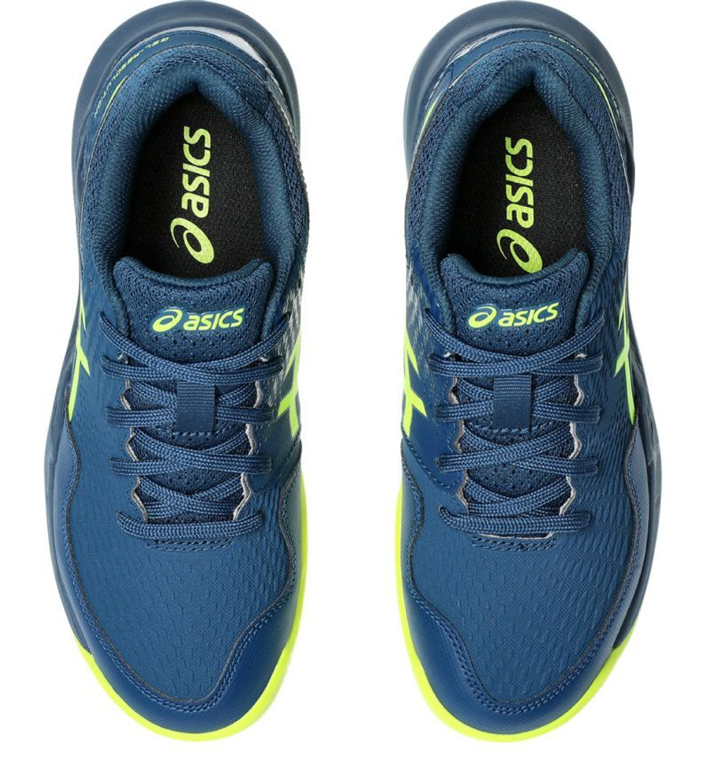 детские Кроссовки теннисные Asics Gel-Resolution 9 GS Clay - небесный