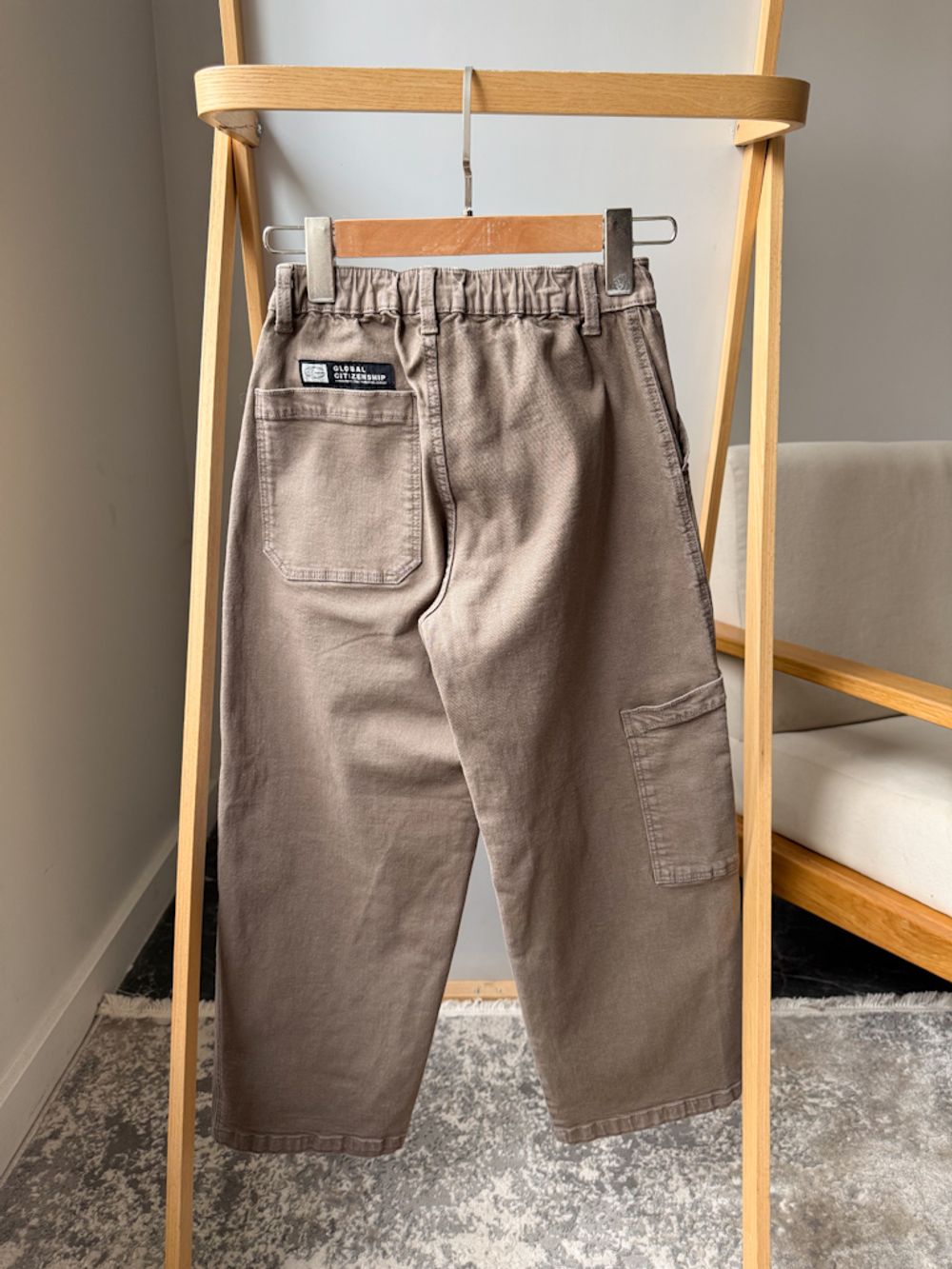 Брюки из денима Zara, 134