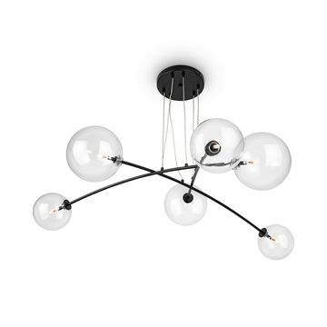 Подвесной светильник MOD172PL-06B чёрный Mood Maytoni