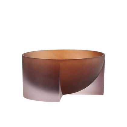 Чаша Transparent Brown bowl