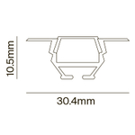 Профиль Led Strip ALM010S-2M