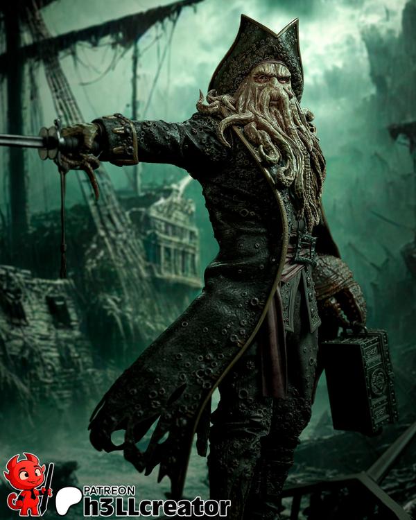 Дейви Джонс пираты карибского моря Pirates of the Caribbean Davy Jones