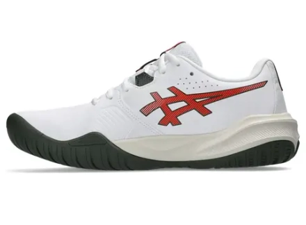 Мужские теннисные кроссовки Asics Gel-Challenger 15 - white/cherry tomato