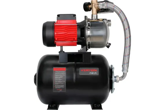 Станция насосная Verton AQUA PS1200S/24 h50 Q3.3 Hs9 бак 24л 40638