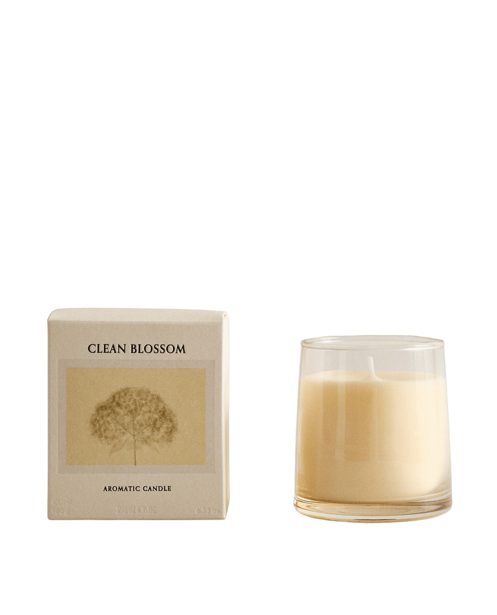 Свеча ароматическая Clean Blossom 180 г Zara Home, фото 2