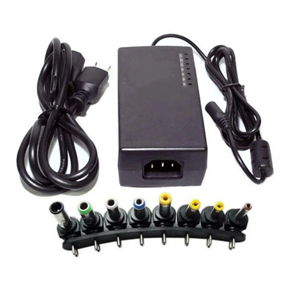 Блок питания для ноутбуков универсальный (12-24V,4.5A, 120W + 8 переходников)