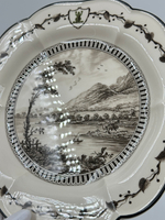 Тарелка Wedgwood «Зелёная лягушка» («View of Derwentwater»)