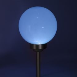 Светильник уличный ЭРА ERASF22-55 Шар на солнечной батарее садовый RGB d 15 см | Садовые декоративные светильники