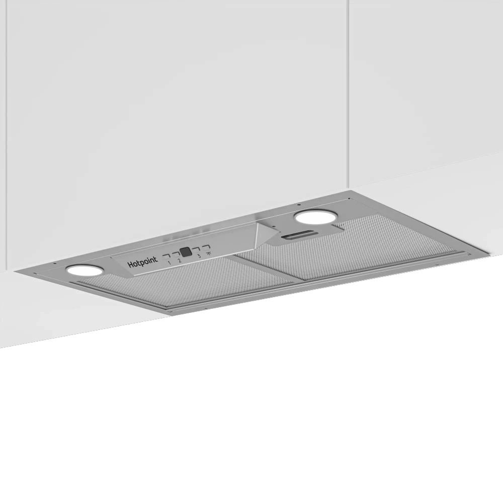 Встраиваемая вытяжка Hotpoint HPAE 52FLB X