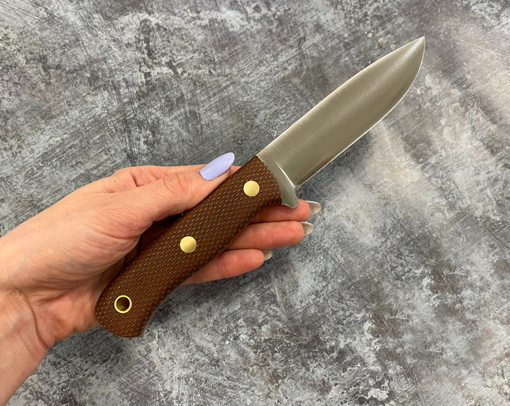 Нож Скаут, N690 конв., микарта койот, 237.0550