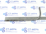 Метчик гаечный М12х1,5 с изогнутым хвостовиком Р18 L=250мм