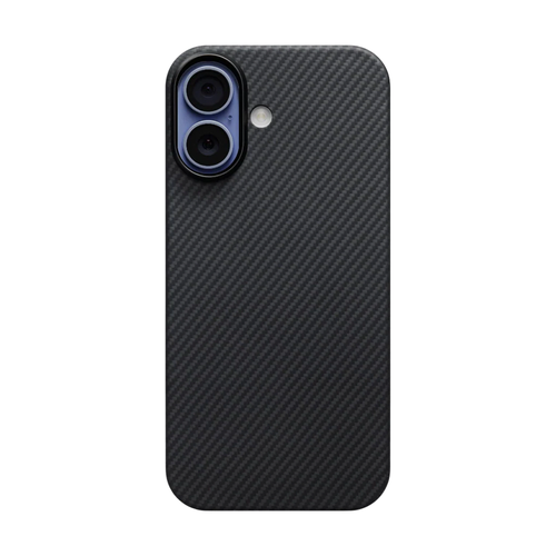 Чехол PITAKA Ultra-Slim Case для Apple iPhone 17 (PitaTap) MagSafe, Black/Gray